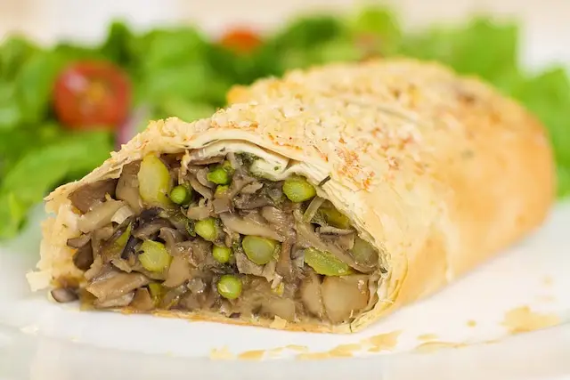 Asparagus & Mushroom Strudel