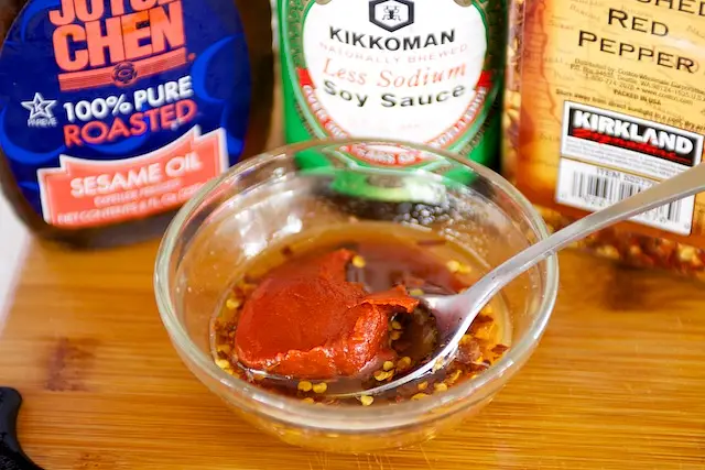 Make the sauce first.