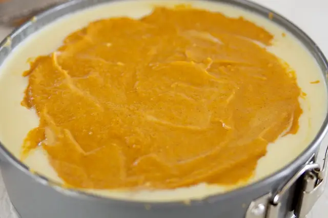 Repeat layers using remaining pumpkin 