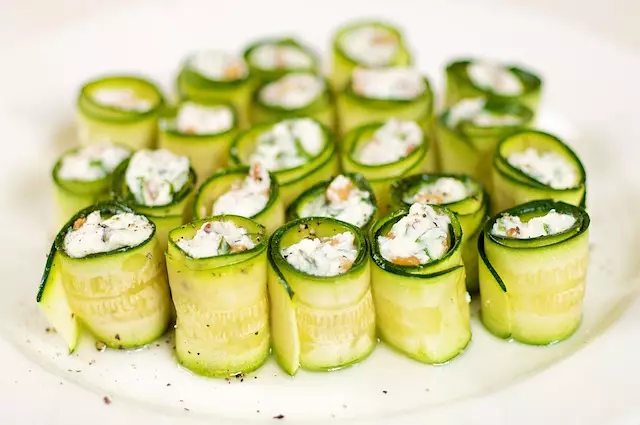 Stuffed Zucchini Rolls