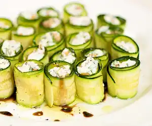 Stuffed Zucchini Rolls
