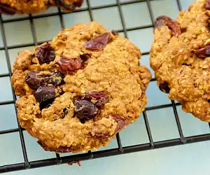 Oatmeal & Dried Cranberry Cookies