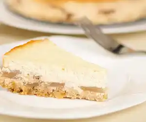 Low Fat Apple Ricotta Pie