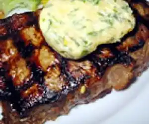 Beef Tenderloin with Gorgonzola Nut & Herb Butter