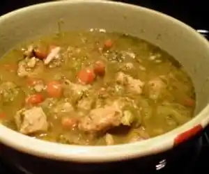 Tomatillo Pork Chili Verde Stew for Crock Pot or Slow Cooker