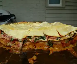 So Yummy Vegetarian lasagna