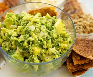 Roasted Garlic Guacamole