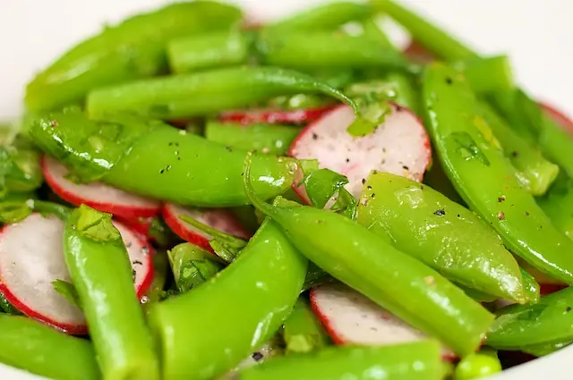 Snap Pea Salad with Radish & Lime