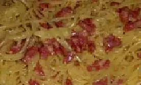 The Original recipe for SPAGHETTI ALLA CARBONARA
