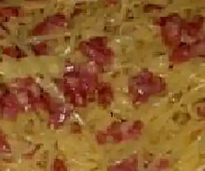 The Original recipe for SPAGHETTI ALLA CARBONARA