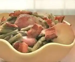 Crockpot Potatoes & Green Beans