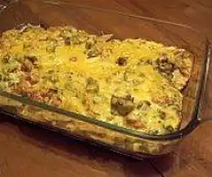 Crockpot Taco Casserole