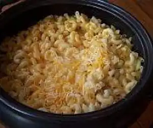 Three Cheese Crockpot Macaroni & Cheese
