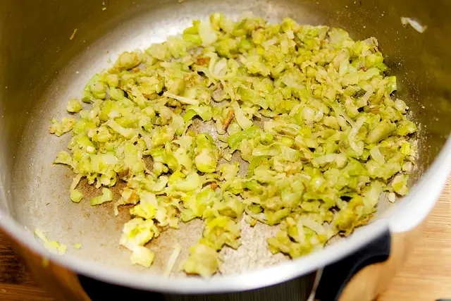 Cook one more minute, stirring with whisk. 