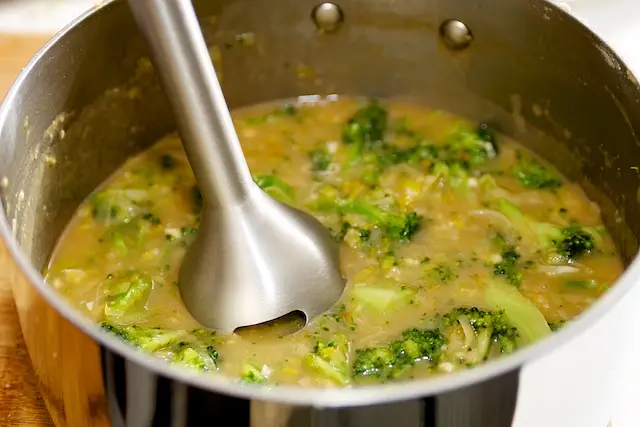 Stir well and puree.