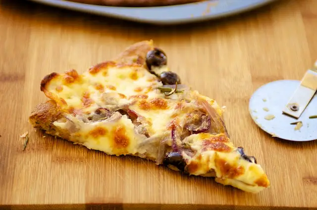 Whole Wheat Rosemary, Onion & Olives Focaccia Pizza