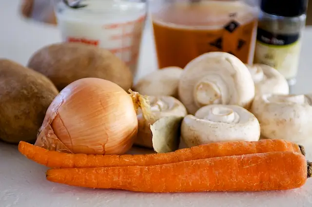 First get all the ingredients ready.