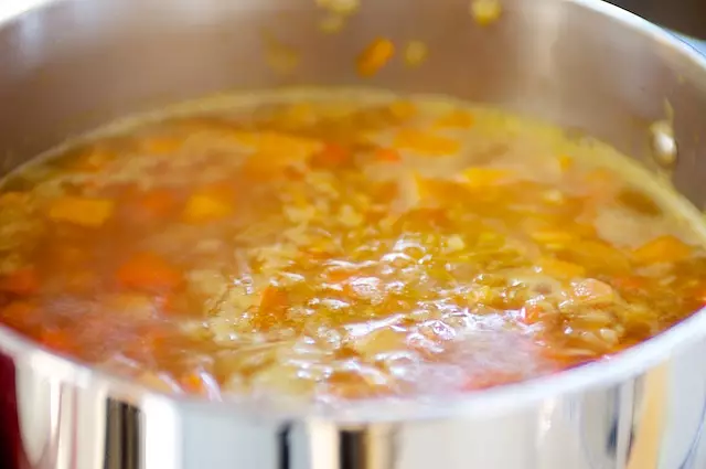 Cover and simmer