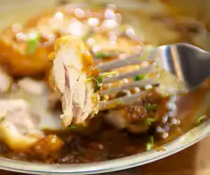 Chicken Thighs Glazed with Orange-Thyme-Cumin
