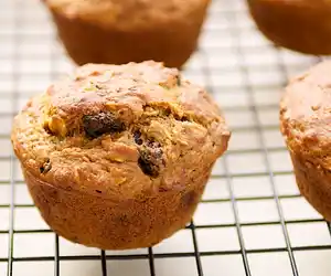 Lowfat Applesauce Banana Muffins