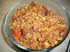 Crockpot Taco Steak & Rice