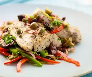 Grilled Mahi-Mahi with Escabeche Sauce