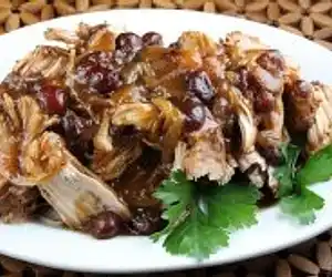 Crockpot Cranberry Pork Roast