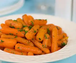 Honey Glazed Mini Carrots