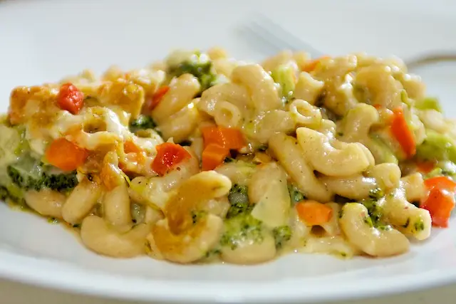 Three Cheese Broccoli Mac & Cheese