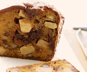 Apple Walnut & Chocolate Cake