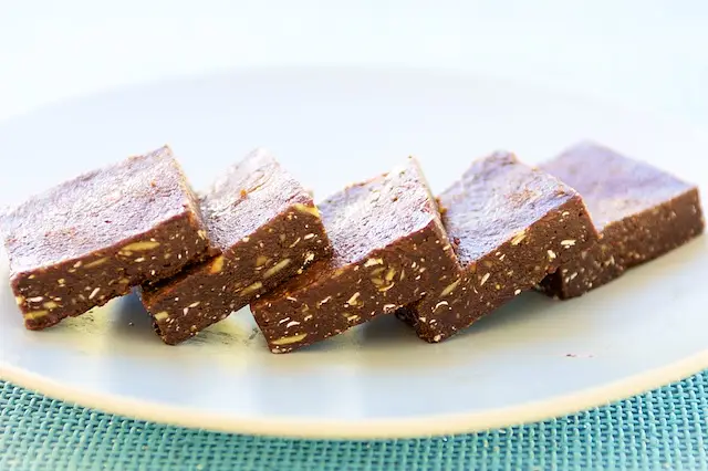 Chocolate-Cocoa Prune Squares