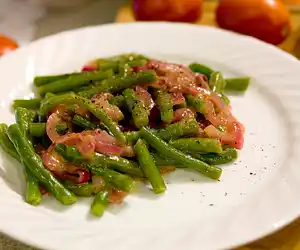 Green Beans With Cider Glaze (Thanksgiving)