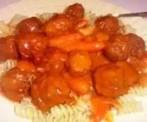 Crockpot Sauerbraten Meatballs