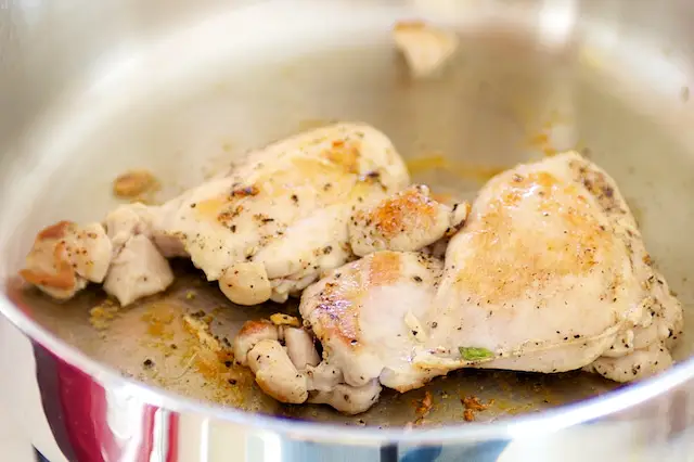 To prepare chicken,
