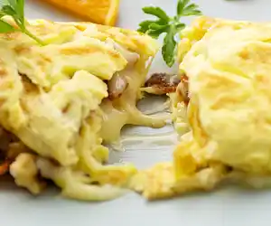 Brie & Bacon Omelet