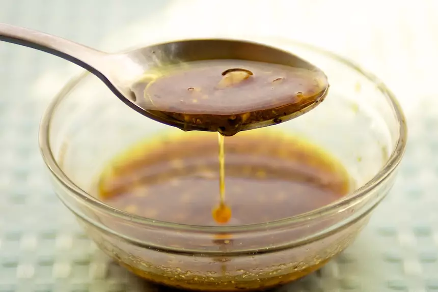 Maple, Soy Sauce & Mustard Vinaigrette
