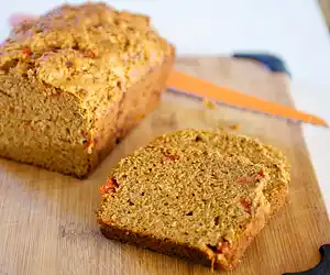 Cheesy Tomato Quick Bread