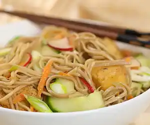 Cold Soba Noodle Salad