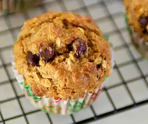 Banana Chocolate Chip Yogurt Muffins