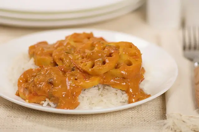 Sri Lanka Nelum Ala (Curried Lotus Root)
