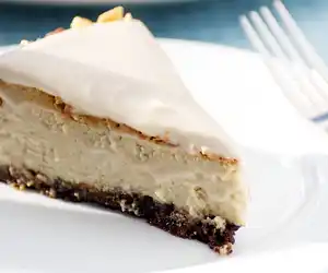 Elaine's Kahlua & Cream Cheesecake