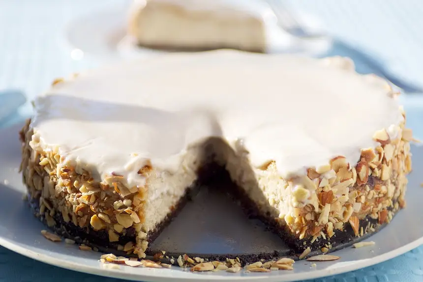 Elaine's Kahlua & Cream Cheesecake