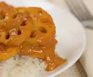 Sri Lanka Nelum Ala (Curried Lotus Root)