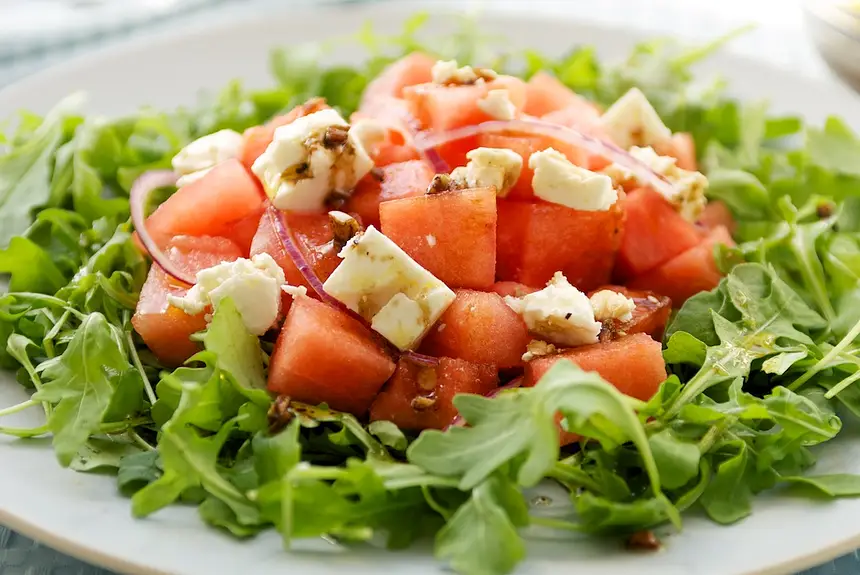 Arugula, Watermelon & Feta Salad
