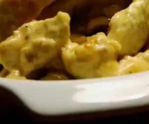 Sliced Chicken with Beer