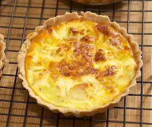 Five Cheese Quiche