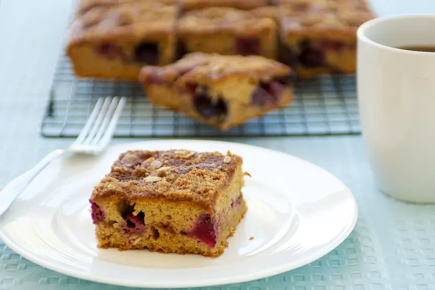 Blueberry & Sour Cream Coffeecake