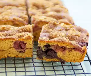 Blueberry & Sour Cream Coffeecake
