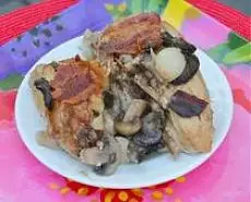 Crockpot Chicken with Mushrooms &&nbsp;Onions