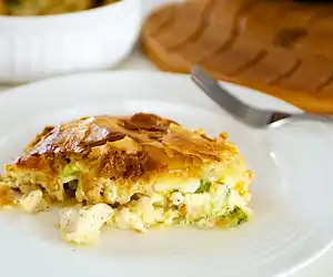 Phyllo Chicken with Bacon, Broccoli & Cheese